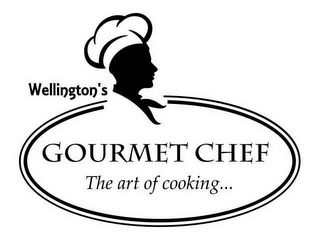 WELLINGTON'S GOURMET CHEF THE ART OF COOKING ... logo