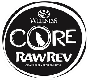 WELLNESS CORE RAWREV GRAIN FREE · PROTEINRICH logo