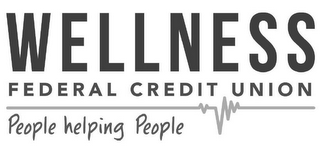 WELLNESS FEDERAL CREDIT UNION PEOPLE HELPING PEOPLE logo
