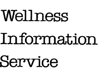 WELLNESS INFORMATION SERVICE logo