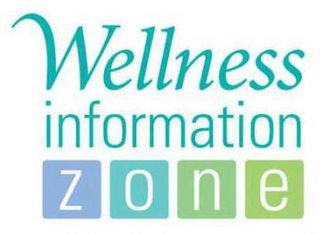 WELLNESS INFORMATION ZONE logo
