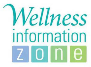 WELLNESS INFORMATION ZONE logo