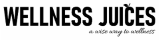 WELLNESS JUICES A WISE WAY TO WELLNESS logo