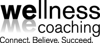 WELLNESS ME COACHING CONNECT. BELIEVE. SUCCEED. logo
