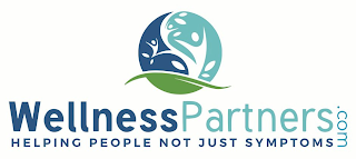 WELLNESS PARTNERS.COM HELPING PEOPLE NOT JUST SYMPTOMS logo