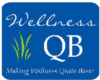 WELLNESS QB MAKING WELLNESS QUITE BASIC logo