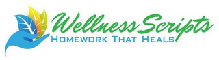 WELLNESS SCRIPTS HOMEWORK THAT HEALS logo