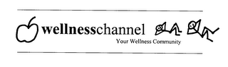 WELLNESSCHANNEL YOUR WELLNESS COMMUNITY logo