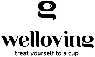 WELLOVING TREAT YOURSELF TO A CUP logo