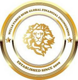 WELLS FARGO SGSR GLOBAL FINANCIAL ENGINEERING ESTABLISHED SINCE 2009 logo