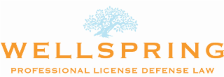WELLSPRING PROFESSIONAL LICENSE DEFENSE LAW logo