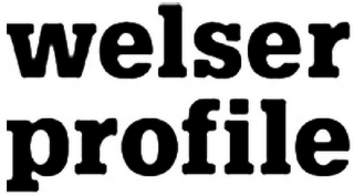 WELSER PROFILE logo