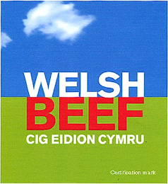 WELSH BEEF CIG EIDION CYMRU logo