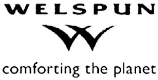 WELSPUN W COMFORTING THE PLANET logo