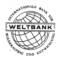 WELTBANK INTERNATIONALE BANK FUR WIEDERAUFBAU UND ENTWICKLUNG logo