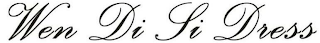 WEN DI SI DRESS logo