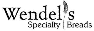 WENDEL'S SPECIALTY BREADS logo