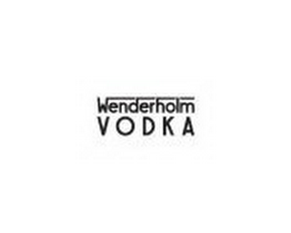 WENDERHOLM VODKA logo