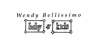 WENDY BELLISSIMO BABY 'N' KIDS logo