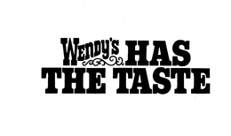 WENDY'S HAS THE TASTE logo