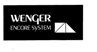 WENGER ENCORE SYSTEM logo