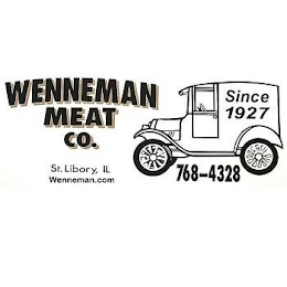 WENNEMAN MEAT CO. ST. LIBORY, IL WENNEMAN.COM SINCE 1927 768-4328 logo