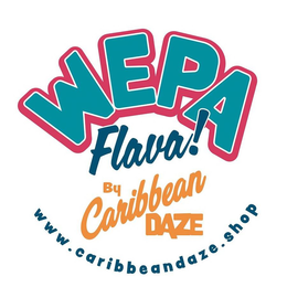 WEPA FLAVA! BY CARIBBEAN DAZE WWW.CARIBBEANDAZE.SHOP logo