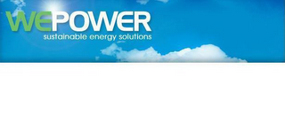 WEPOWER SUSTAINABLE ENERGY SOLUTIONS logo