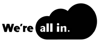 WE'RE ALL IN. logo