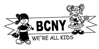 WE'RE ALL KIDS BCNY logo