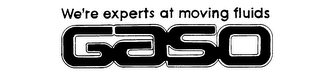 WE'RE EXPERTS AT MOVING FLUIDS GASO logo