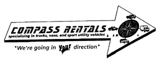 WE'RE GOING IN YOUR DIRECTION logo