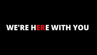 WE'RE HERE WITH YOU logo