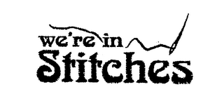 WE'RE IN STITCHES logo