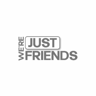 WE'RE JUST FRIENDS logo