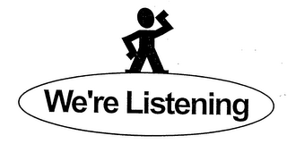 WE'RE LISTENING logo