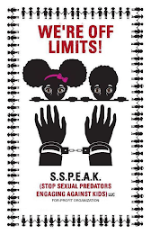 WE'RE OFF LIMITS! S.S.P.E.A.K. (STOP SEXUAL PREDATORS ENGAGING AGAINST KIDS) LLC FOR-PROFIT ORGANIZATION logo