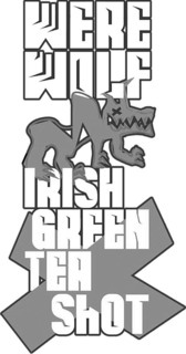 WERE WOLF IRISH GREEN TEA SHOT X logo
