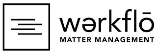 WERKFLO MATTER MANAGEMENT logo