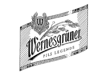 WERNESGRUNER PILS LEGENDE logo