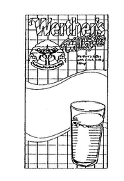 WERTHER'S MILKFULS WERTHER'S TOFFEE WITH-A-RICH-MILK FILLING TRADITIONAL WERTHER'S QUALITY logo