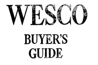 WESCO BUYER'S GUIDE logo