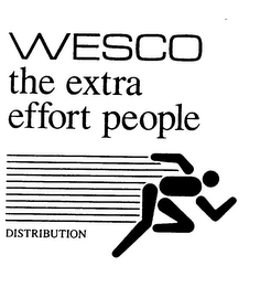 WESCO THE EXTRA EFFORT PEOPLE DISTRIBUTION logo