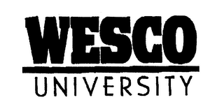 WESCO UNIVERSITY logo