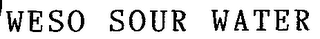 WESO SOUR WATER logo