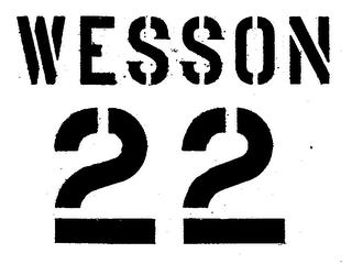 WESSON 22 logo