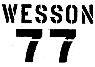 WESSON 77 logo