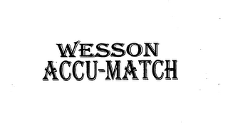 WESSON ACCU-MATCH logo