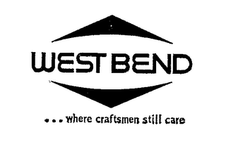 WEST BEND...WHERE CRAFTSMEN STILL CARE logo