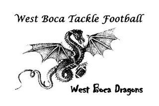 WEST BOCA TACKLE FOOTBALL WEST BOCA DRAGONS logo